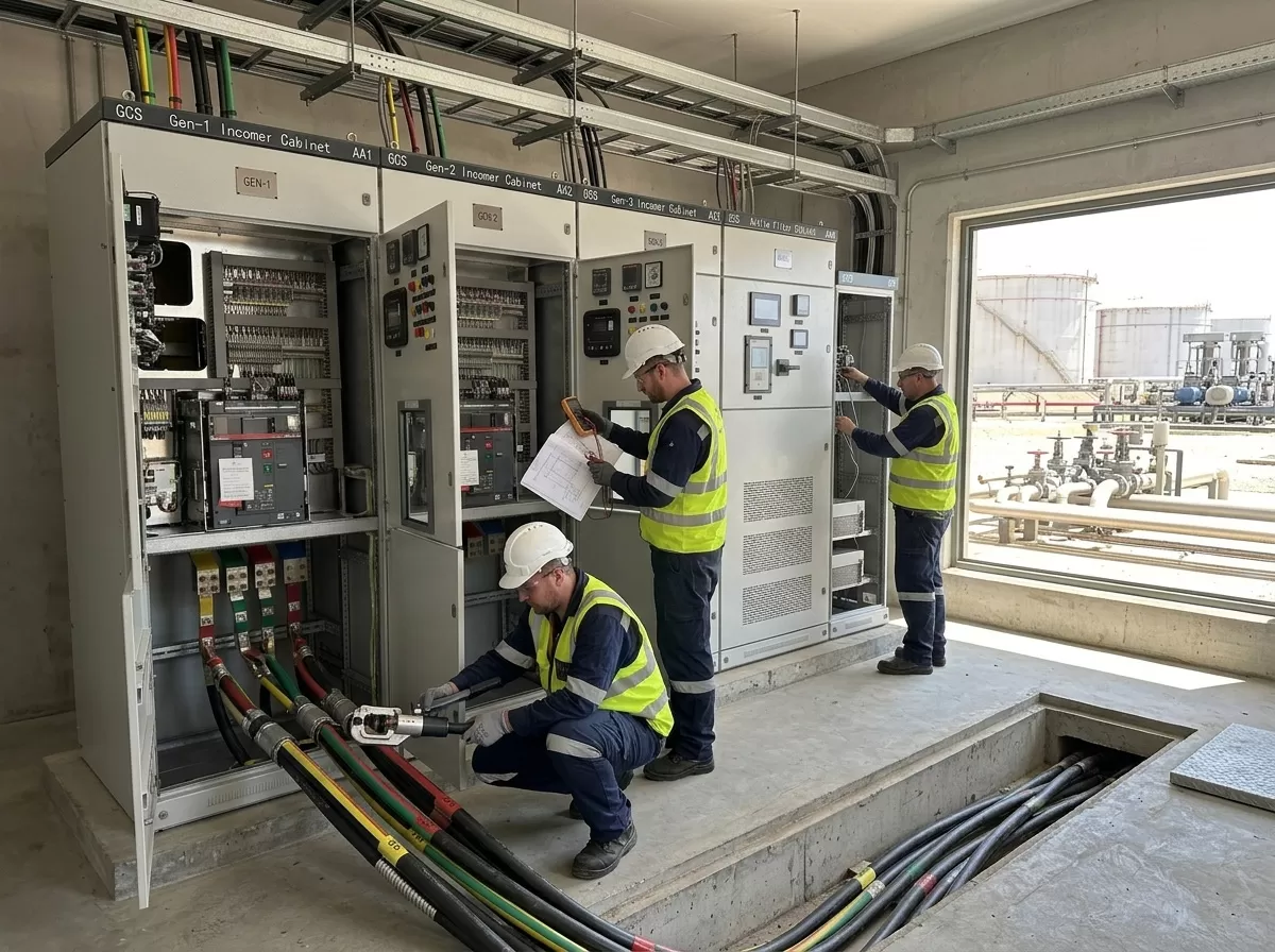 1-Refinery production area